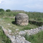 small stupa in taxila